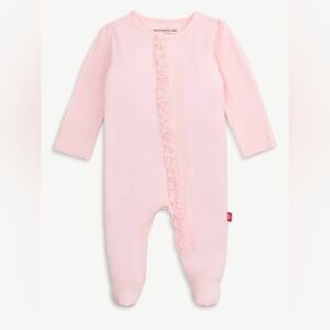 Magnetic Me Soft Pink Ruffle Footie